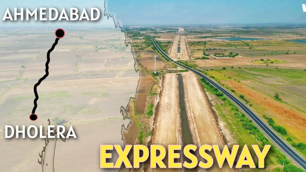 Ahmedabad to Dholera Six Lane Expressway